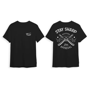 Barber T-Shirt Sharp Black